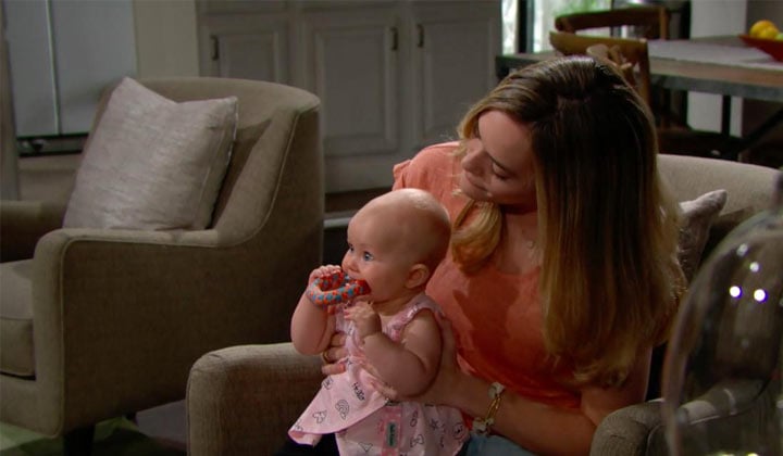 Hope tells Phoebe that Steffy will always be her mom