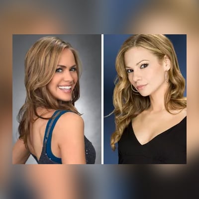 Tamara Braun and Natalia Livingston as Taylor Walker